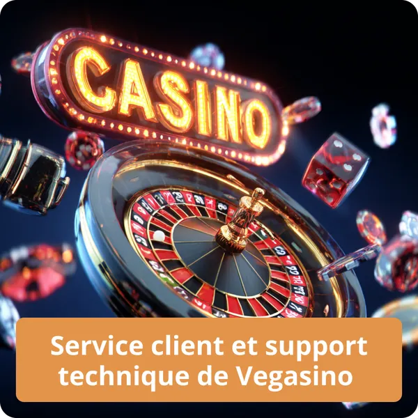 Service client et support technique de Vegasino – assistance et contact Service client et support technique de Vegasino